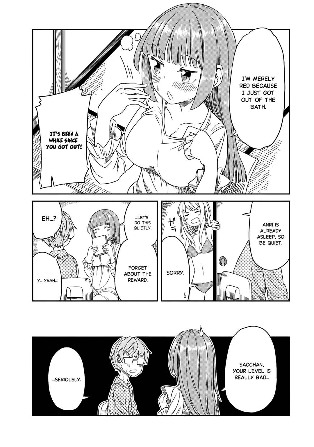 Page 12 Chapter 18 Hinomoto Sanshimai wa Kamatte Hoshii
