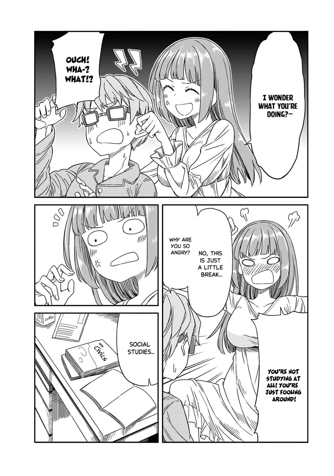 Page 8 Chapter 18 Hinomoto Sanshimai wa Kamatte Hoshii