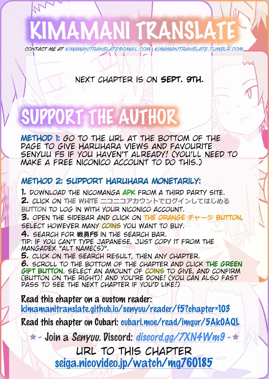 Page 8 Chapter 103 Senyuu.