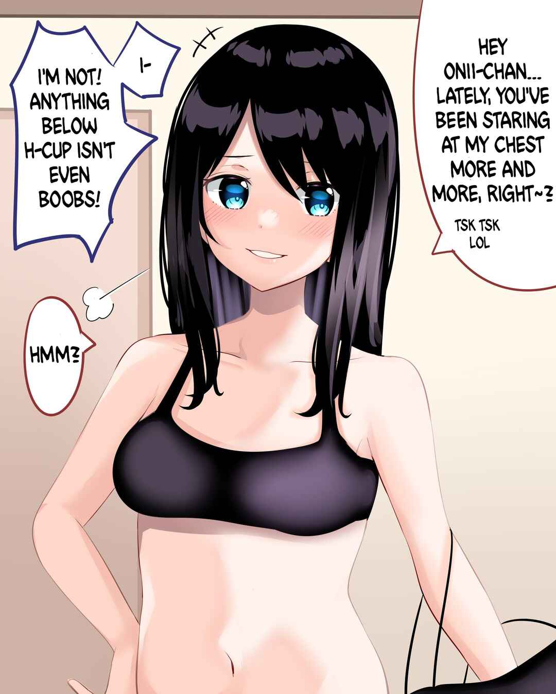 Page 1 Chapter 1 Dandan Mune ga Ookiku Natteiku Imouto