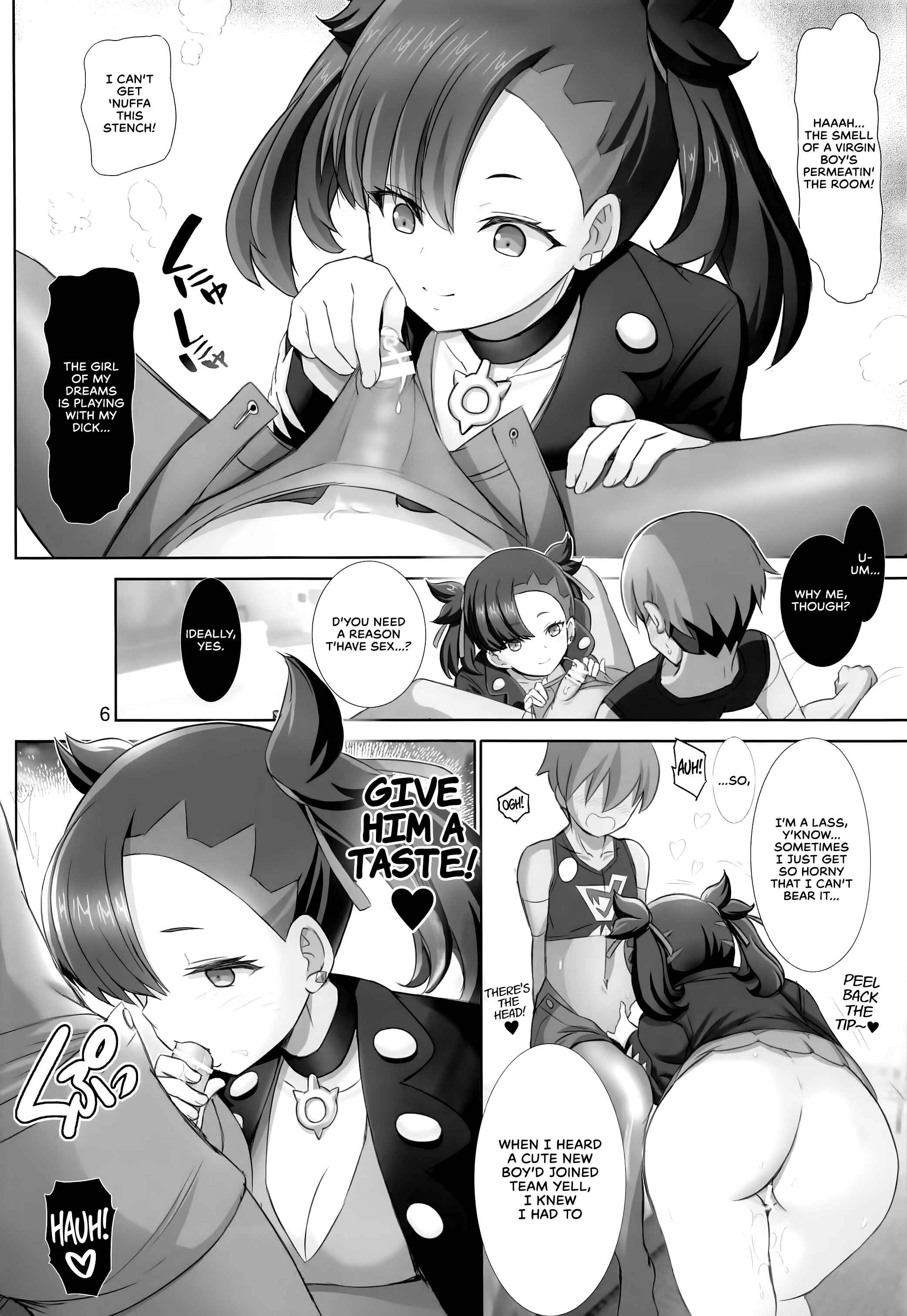 Page 5 Chapter Unknown_05e8 Pokémon Sword and Shield - Warui Ko Marnie-chan