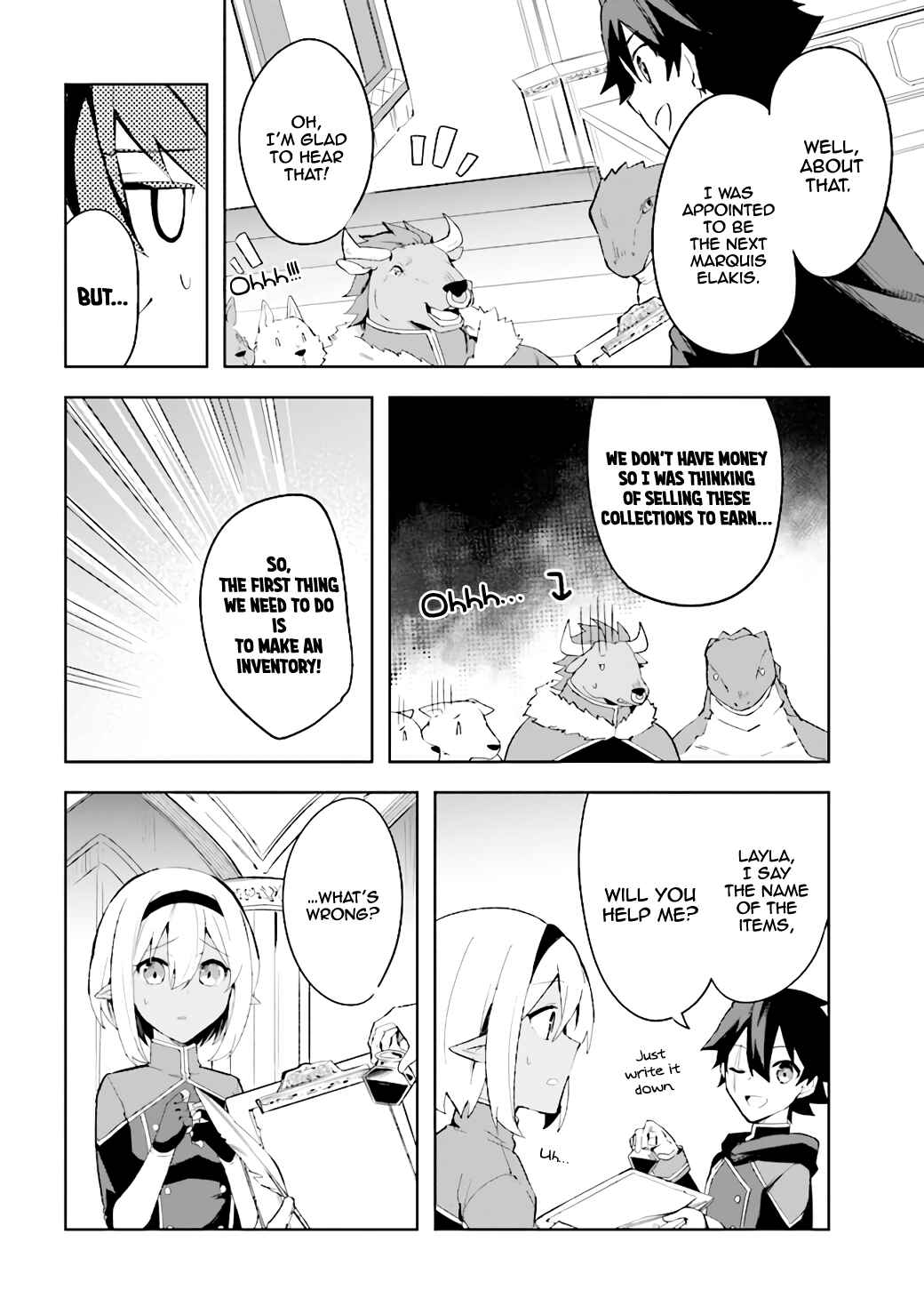 Page 13 Chapter 3.1 Kuro no Senki: Isekai Teni Shita Boku ga Saikyou na no wa Bed no Ue dake no You desu