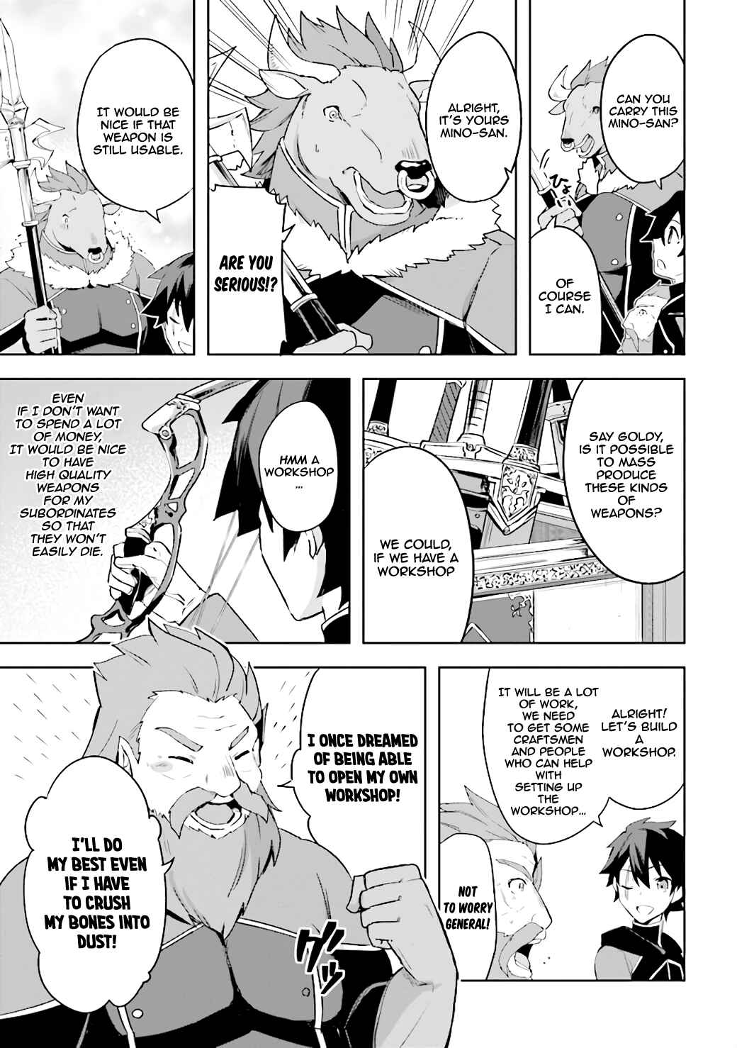 Page 16 Chapter 3.1 Kuro no Senki: Isekai Teni Shita Boku ga Saikyou na no wa Bed no Ue dake no You desu