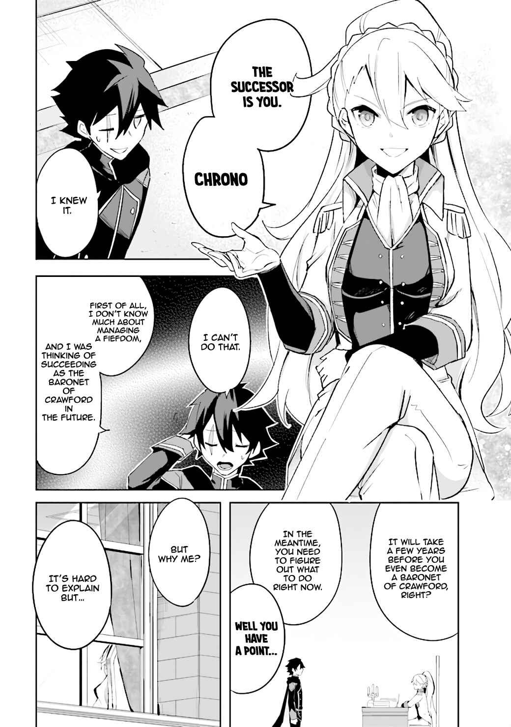 Page 9 Chapter 3.1 Kuro no Senki: Isekai Teni Shita Boku ga Saikyou na no wa Bed no Ue dake no You desu