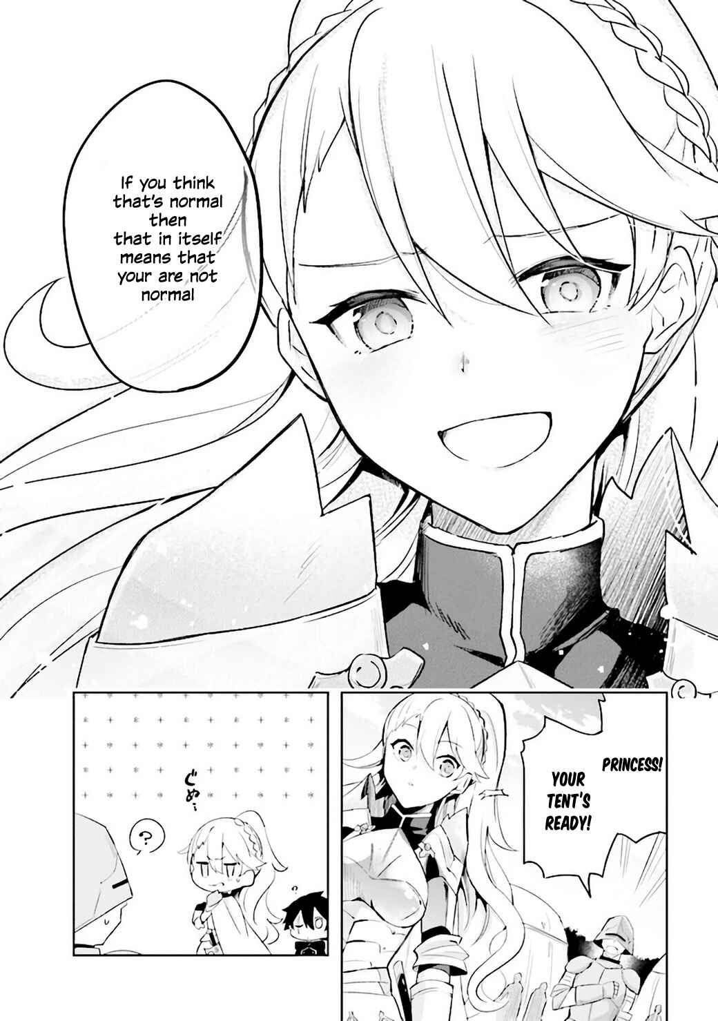 Page 12 Chapter 2.1 Kuro no Senki: Isekai Teni Shita Boku ga Saikyou na no wa Bed no Ue dake no You desu