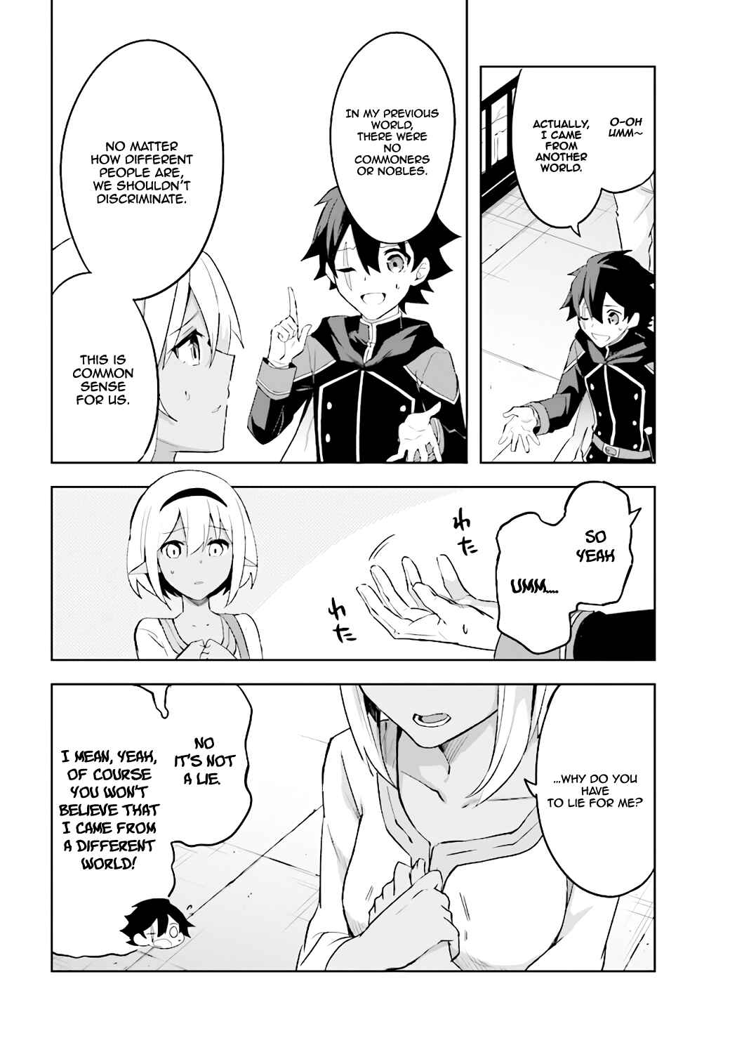 Page 6 Chapter 2.4 Kuro no Senki: Isekai Teni Shita Boku ga Saikyou na no wa Bed no Ue dake no You desu