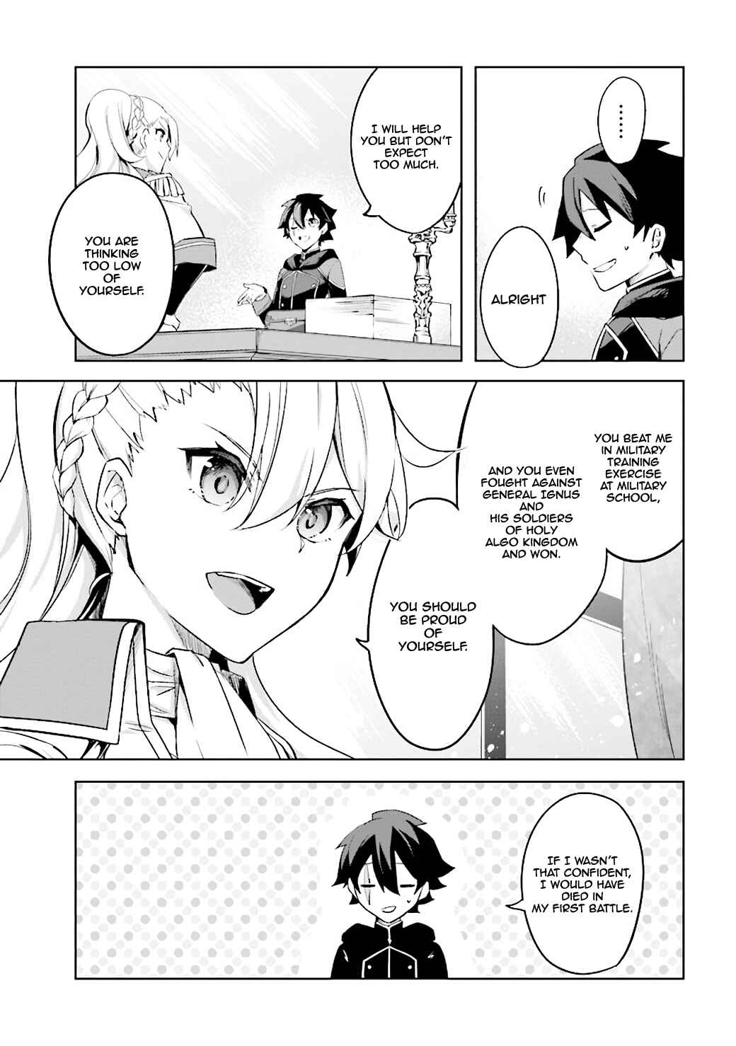 Page 12 Chapter 2.3 Kuro no Senki: Isekai Teni Shita Boku ga Saikyou na no wa Bed no Ue dake no You desu