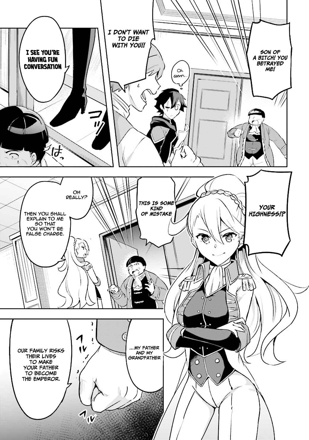 Page 22 Chapter 2.3 Kuro no Senki: Isekai Teni Shita Boku ga Saikyou na no wa Bed no Ue dake no You desu