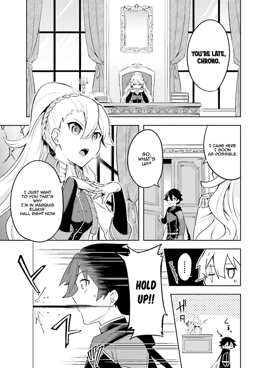 Page 8 Chapter 2.3 Kuro no Senki: Isekai Teni Shita Boku ga Saikyou na no wa Bed no Ue dake no You desu
