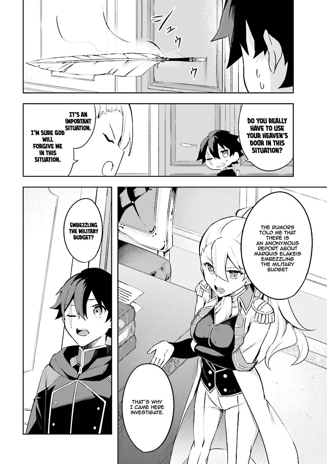 Page 9 Chapter 2.3 Kuro no Senki: Isekai Teni Shita Boku ga Saikyou na no wa Bed no Ue dake no You desu