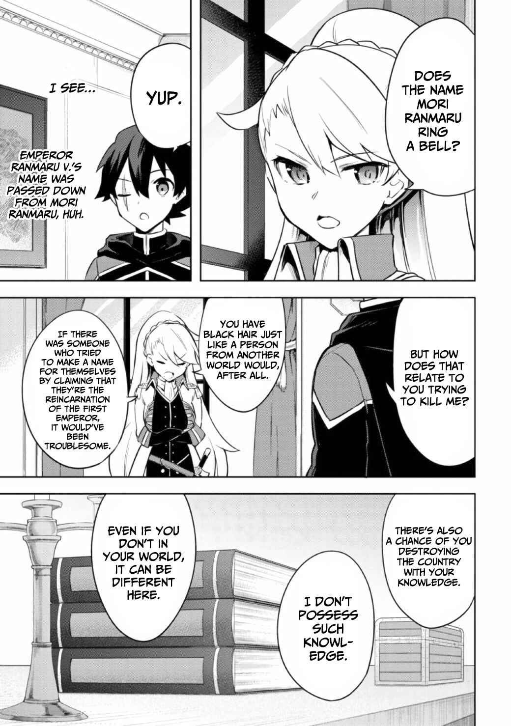 Page 20 Chapter 8 Kuro no Senki: Isekai Teni Shita Boku ga Saikyou na no wa Bed no Ue dake no You desu
