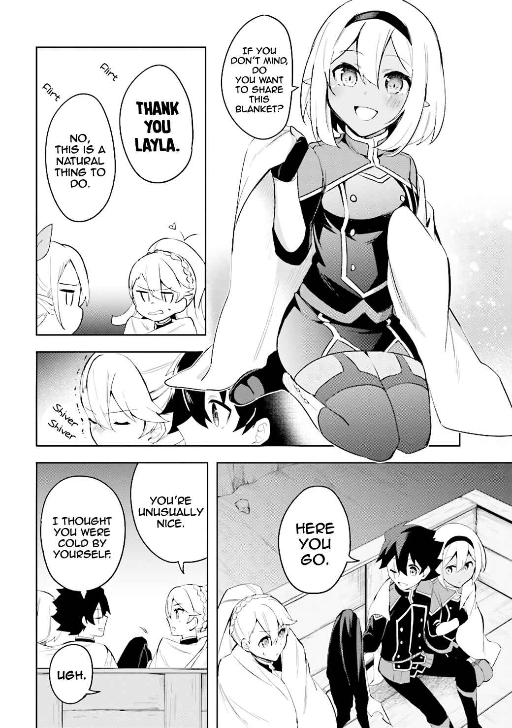 Page 6 Chapter 6.3 Kuro no Senki: Isekai Teni Shita Boku ga Saikyou na no wa Bed no Ue dake no You desu
