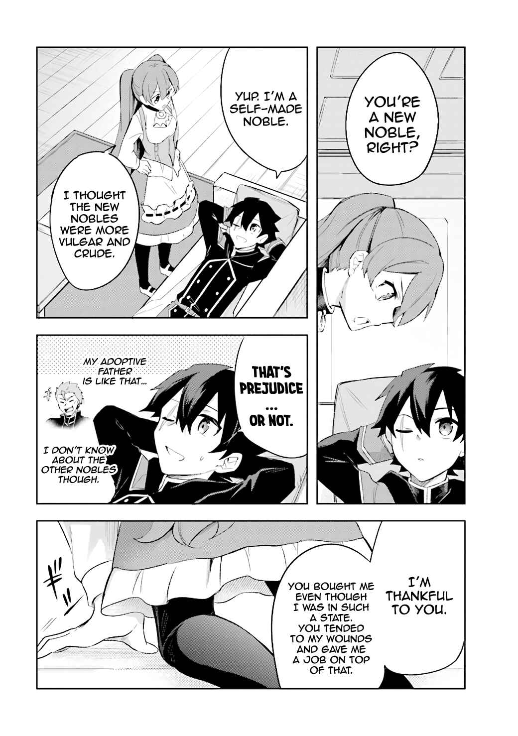 Page 3 Chapter 6.2 Kuro no Senki: Isekai Teni Shita Boku ga Saikyou na no wa Bed no Ue dake no You desu