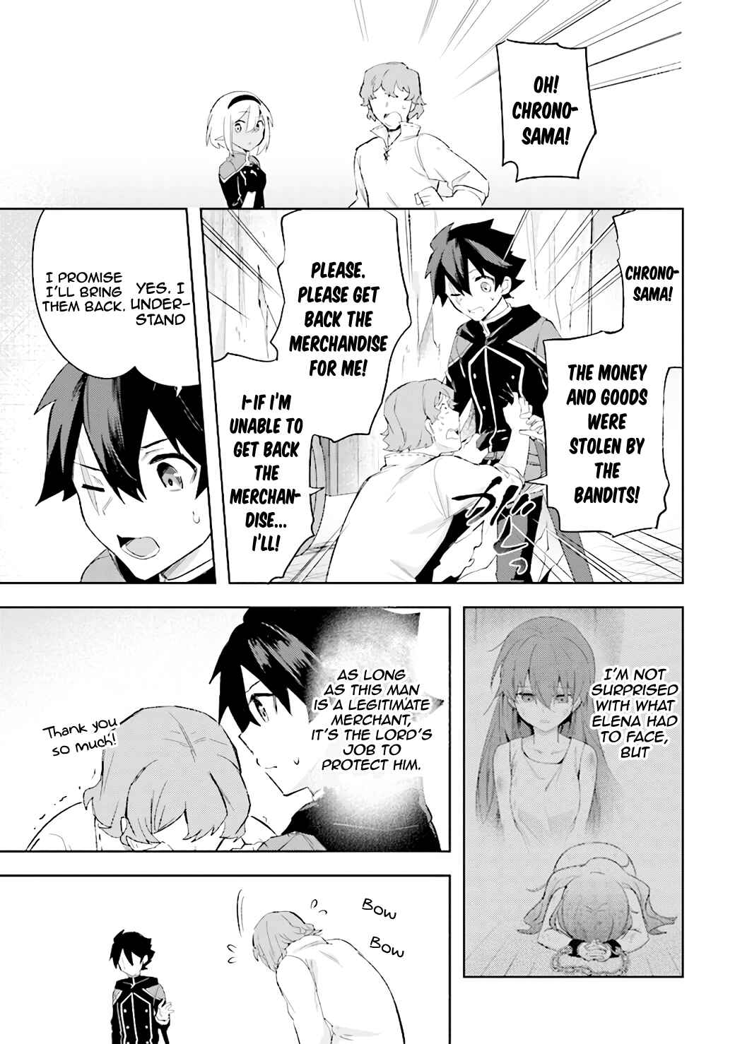 Page 14 Chapter 6.1 Kuro no Senki: Isekai Teni Shita Boku ga Saikyou na no wa Bed no Ue dake no You desu
