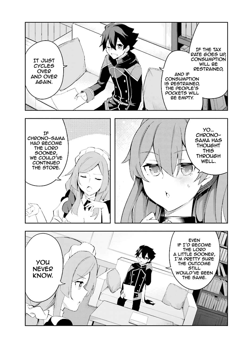 Page 4 Chapter 6.1 Kuro no Senki: Isekai Teni Shita Boku ga Saikyou na no wa Bed no Ue dake no You desu