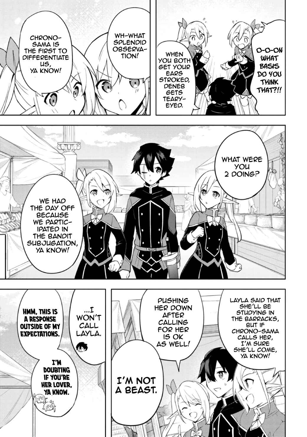 Page 11 Chapter 7.2 Kuro no Senki: Isekai Teni Shita Boku ga Saikyou na no wa Bed no Ue dake no You desu