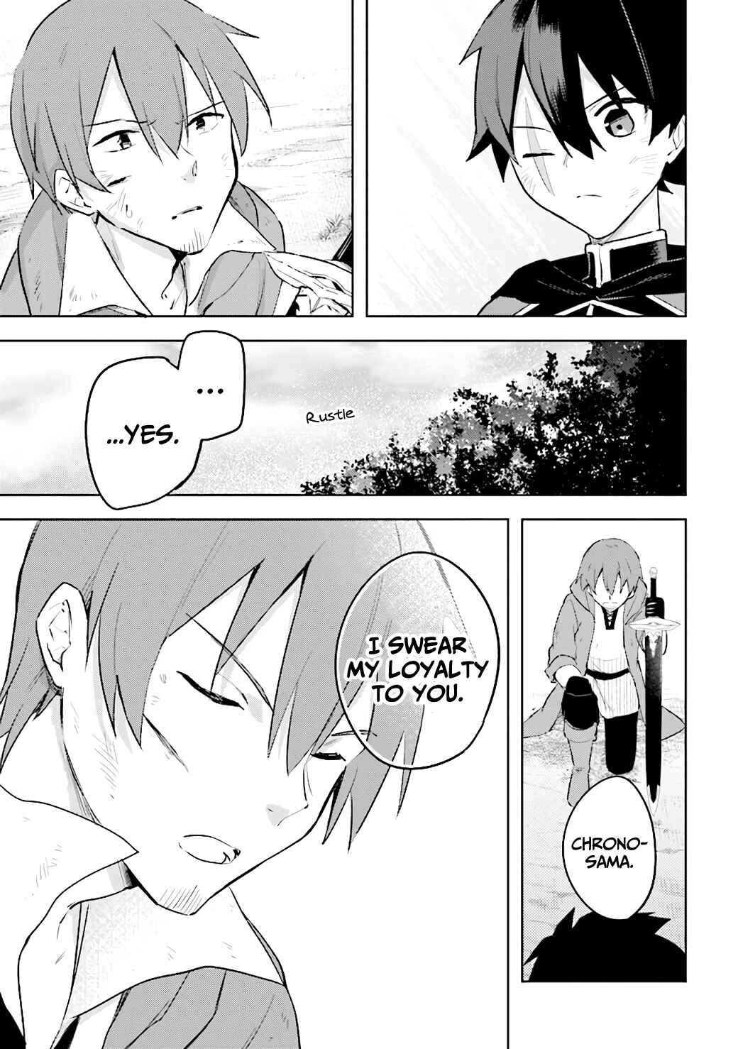 Page 22 Chapter 6.4 Kuro no Senki: Isekai Teni Shita Boku ga Saikyou na no wa Bed no Ue dake no You desu