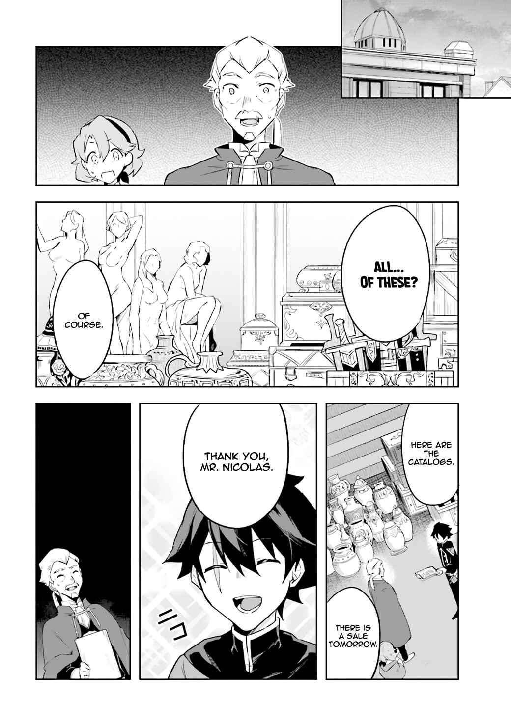 Page 5 Chapter 3.2 Kuro no Senki: Isekai Teni Shita Boku ga Saikyou na no wa Bed no Ue dake no You desu