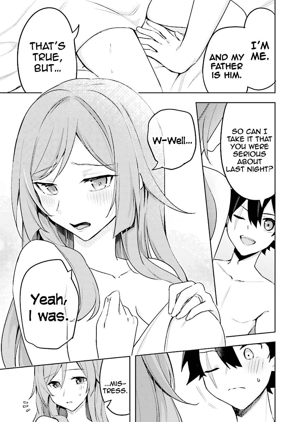 Page 6 Chapter 7.1 Kuro no Senki: Isekai Teni Shita Boku ga Saikyou na no wa Bed no Ue dake no You desu