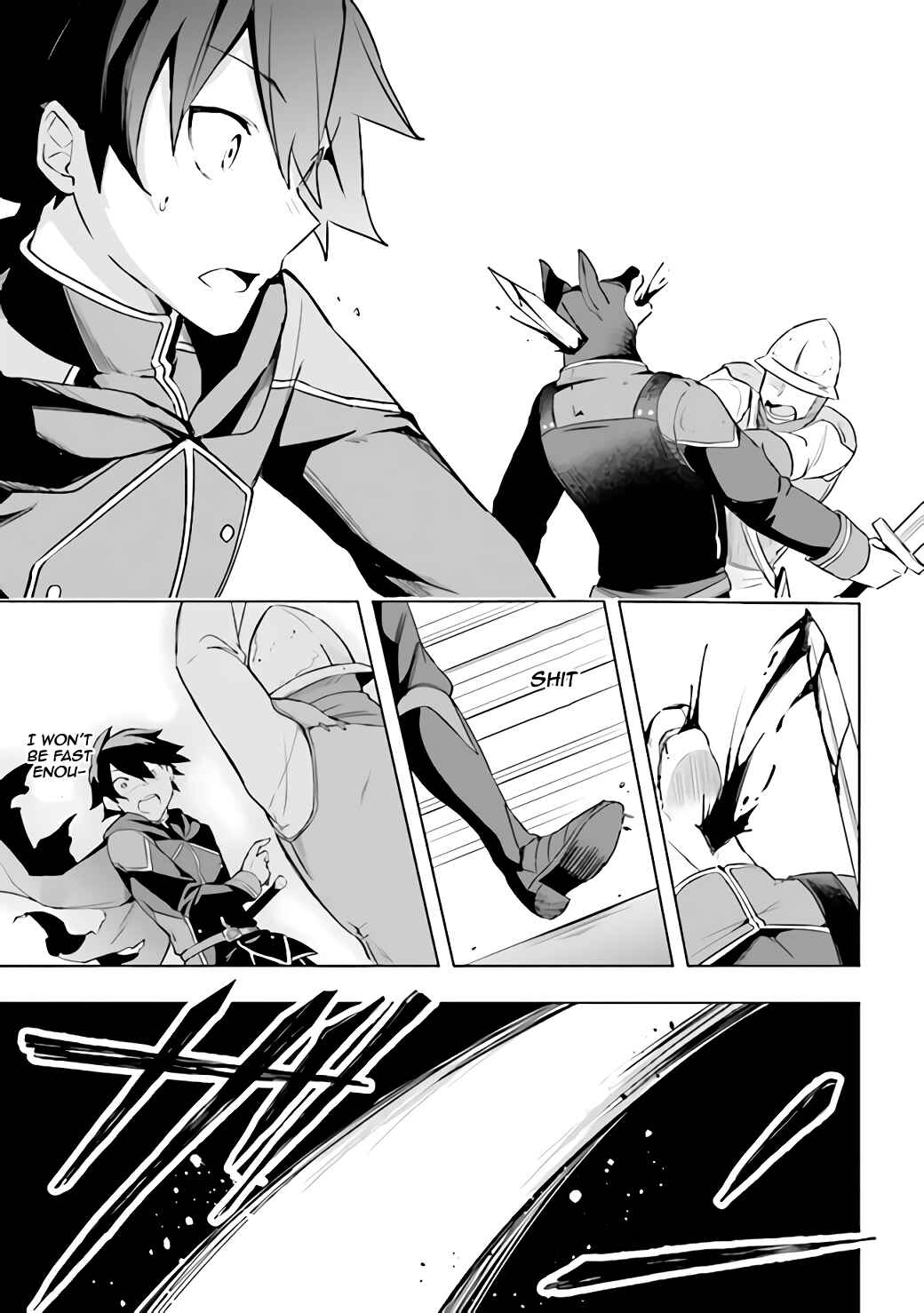 Page 10 Chapter 1.2 Kuro no Senki: Isekai Teni Shita Boku ga Saikyou na no wa Bed no Ue dake no You desu