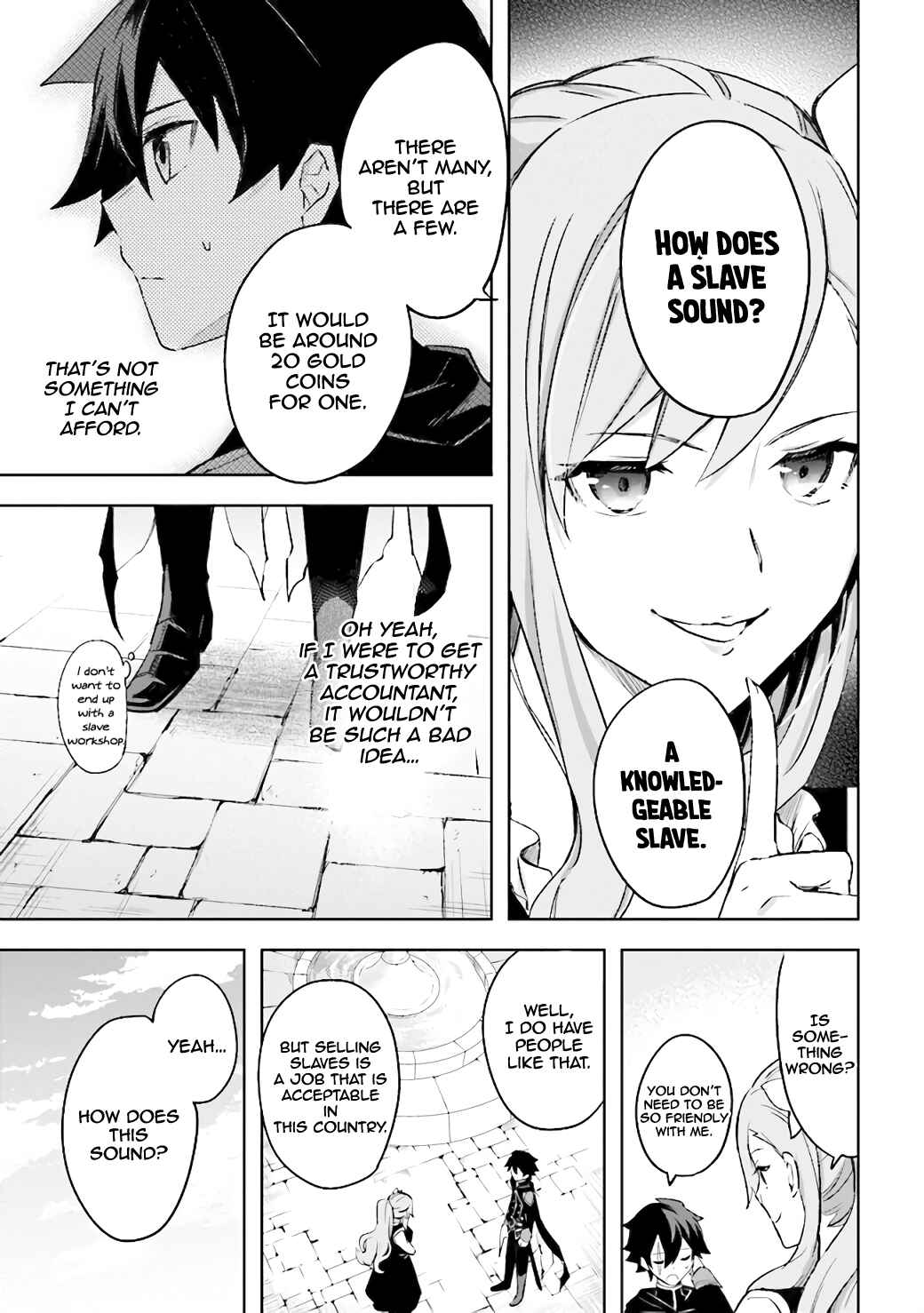 Page 14 Chapter 4 Kuro no Senki: Isekai Teni Shita Boku ga Saikyou na no wa Bed no Ue dake no You desu