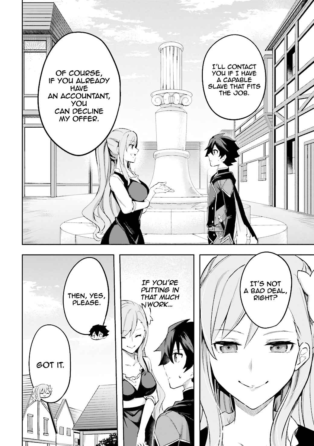 Page 15 Chapter 4 Kuro no Senki: Isekai Teni Shita Boku ga Saikyou na no wa Bed no Ue dake no You desu