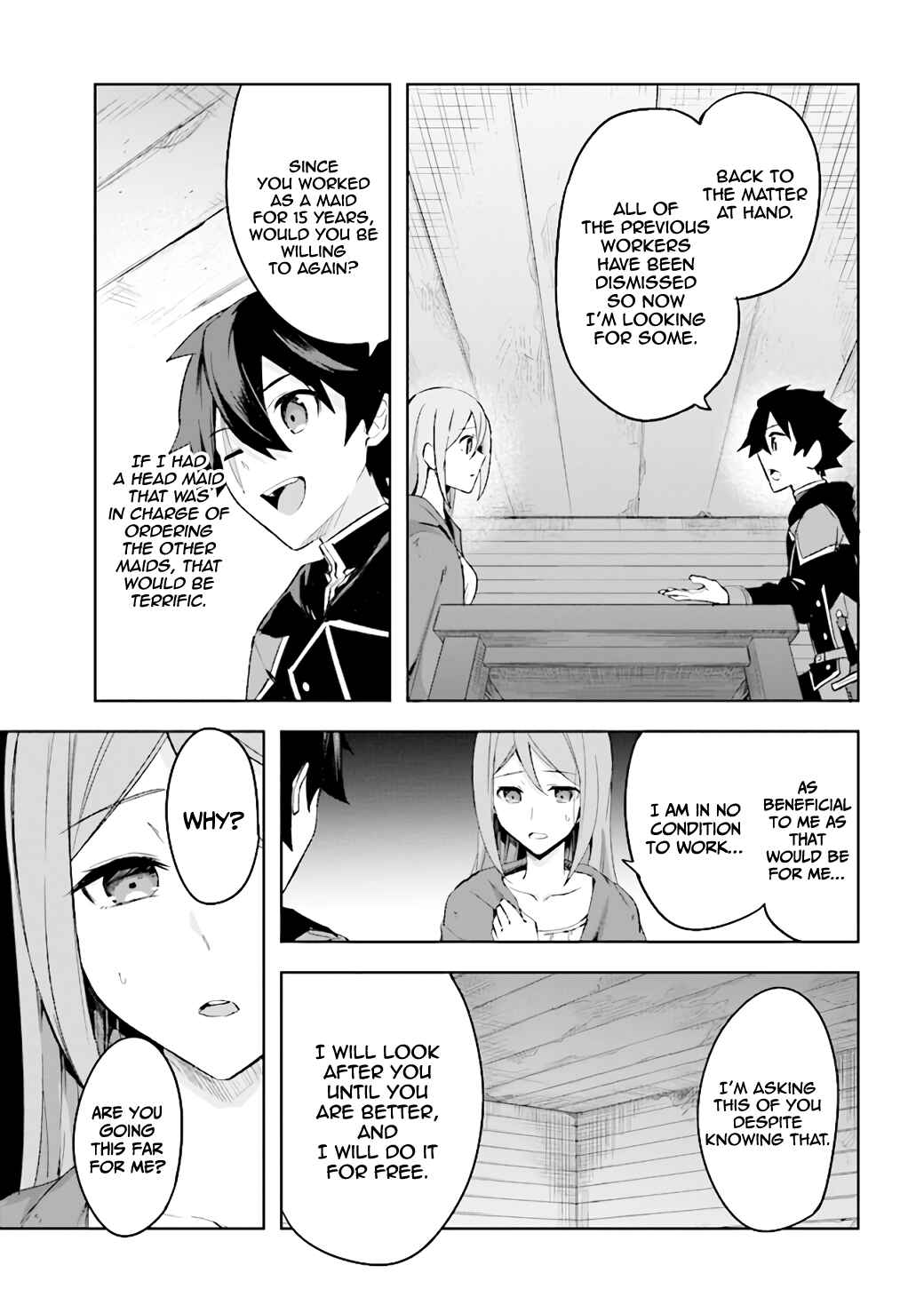 Page 26 Chapter 4 Kuro no Senki: Isekai Teni Shita Boku ga Saikyou na no wa Bed no Ue dake no You desu