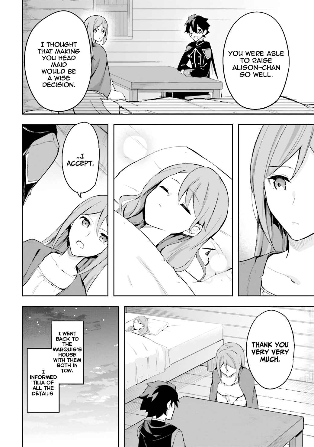 Page 27 Chapter 4 Kuro no Senki: Isekai Teni Shita Boku ga Saikyou na no wa Bed no Ue dake no You desu
