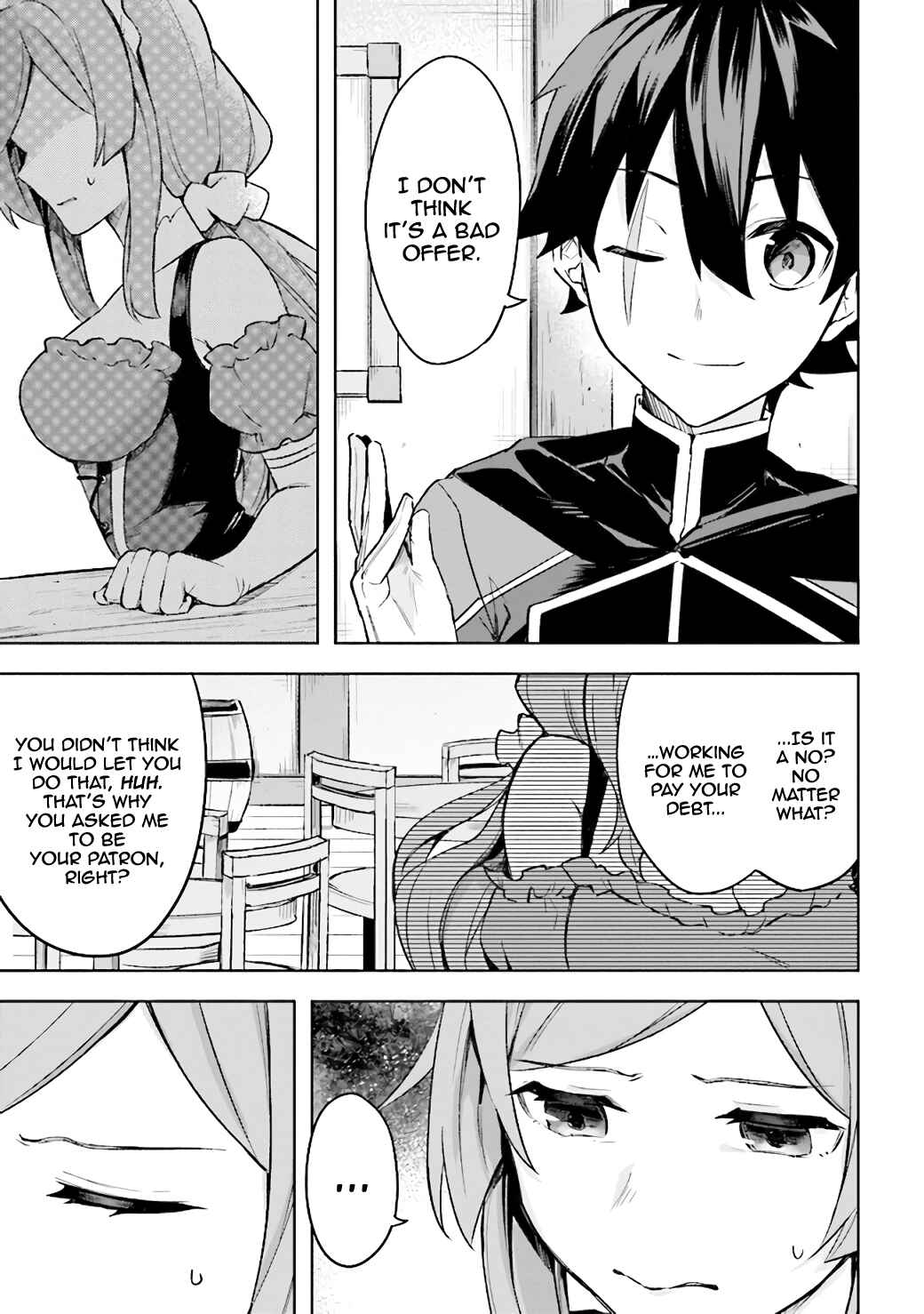 Page 8 Chapter 4 Kuro no Senki: Isekai Teni Shita Boku ga Saikyou na no wa Bed no Ue dake no You desu