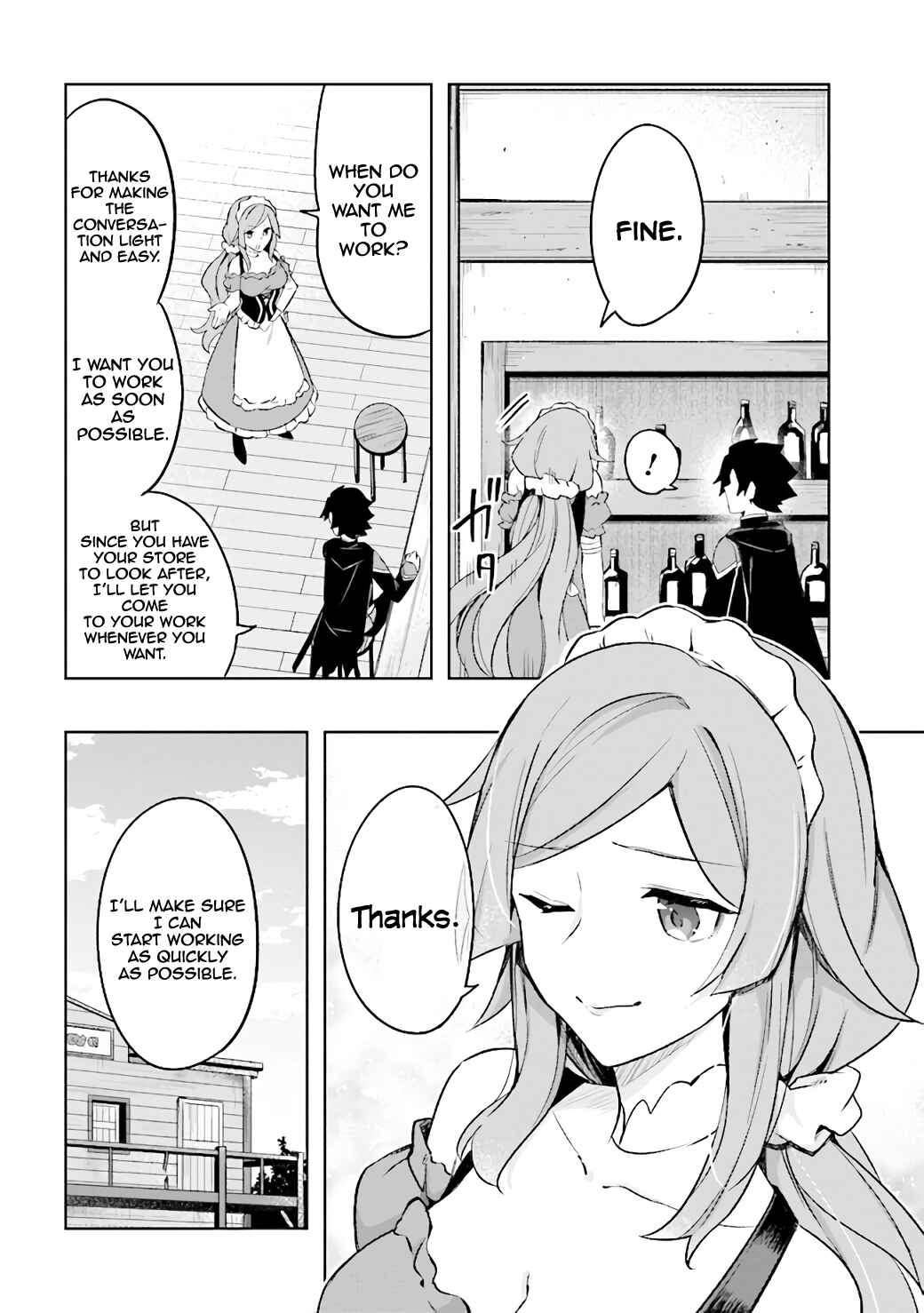 Page 9 Chapter 4 Kuro no Senki: Isekai Teni Shita Boku ga Saikyou na no wa Bed no Ue dake no You desu