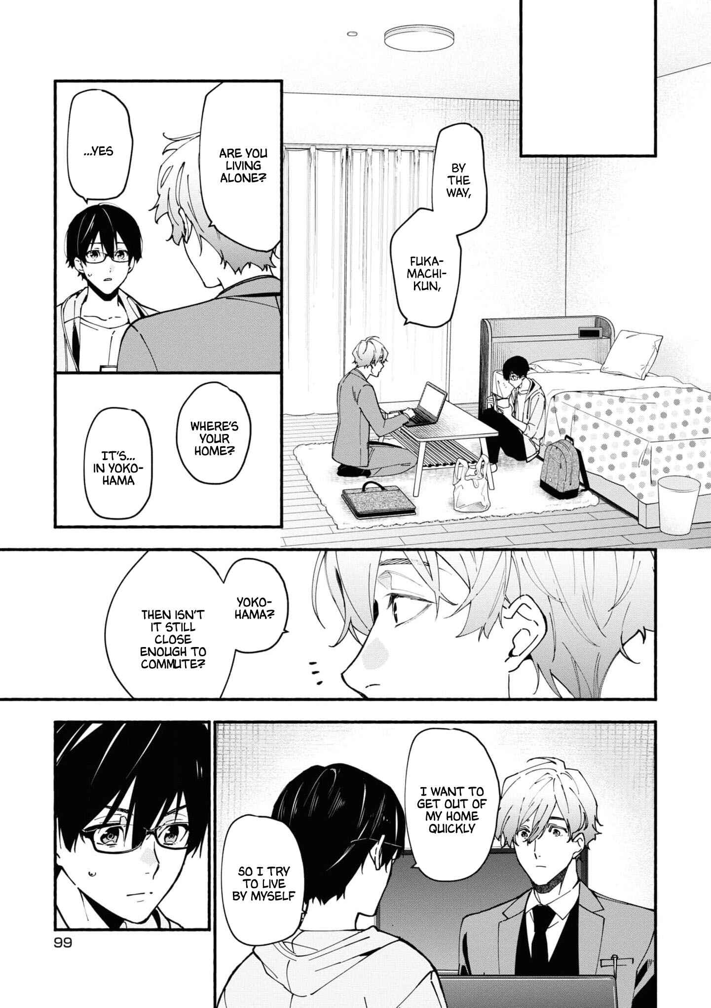 Page 4 Chapter 1.3 Junkyouju: Takatsuki Akira no Suisatsu