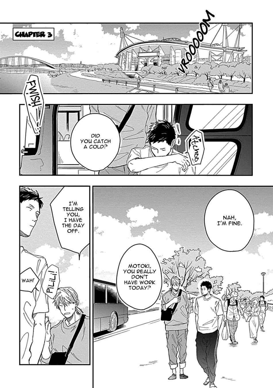 Page 3 Chapter 3 Ai to Yobu ni wa Mada Aoi