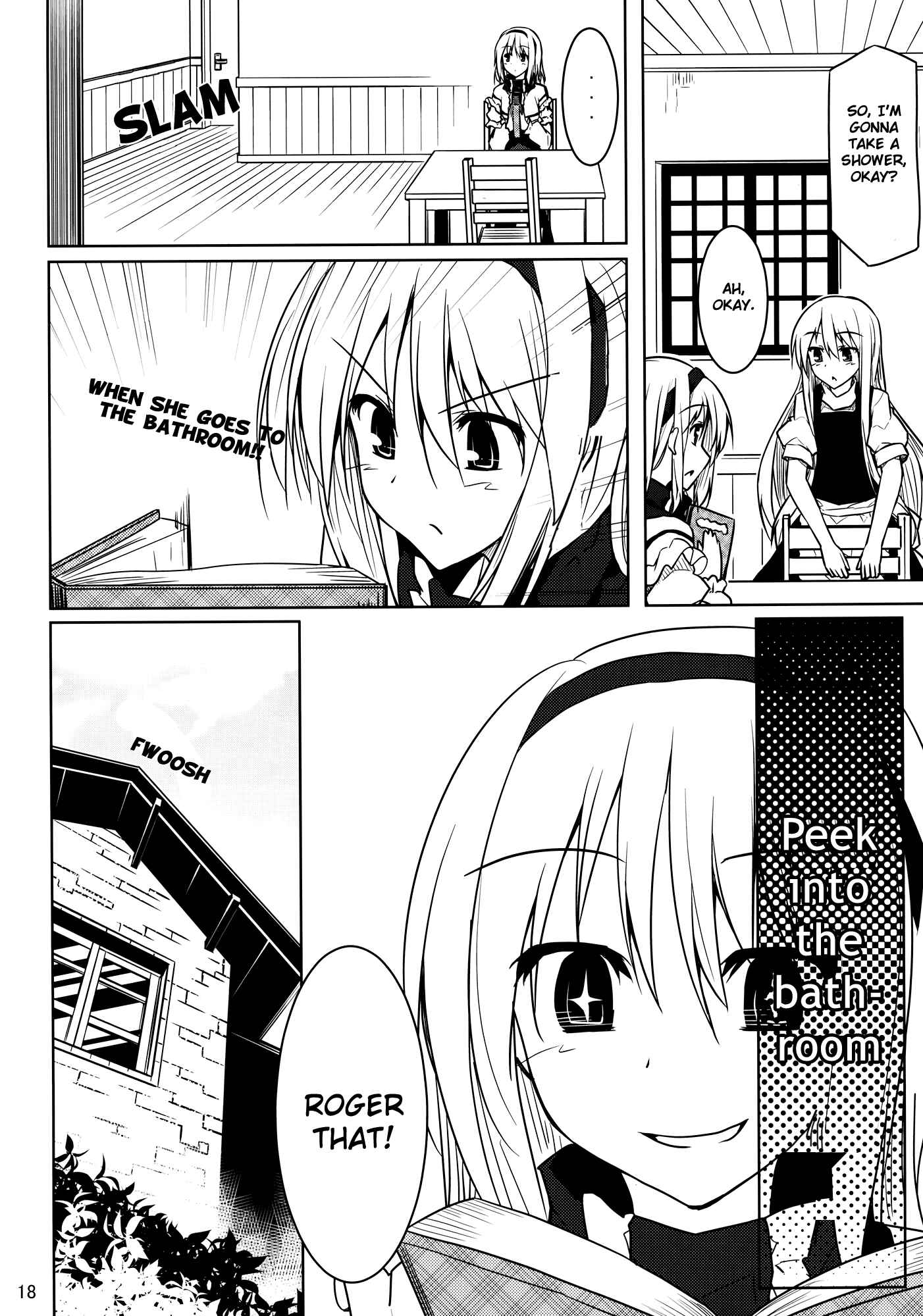 Page 18 Chapter Unknown_aa7a Touhou - Alice to Marisa no Renai Kyouhon (Doujinshi)