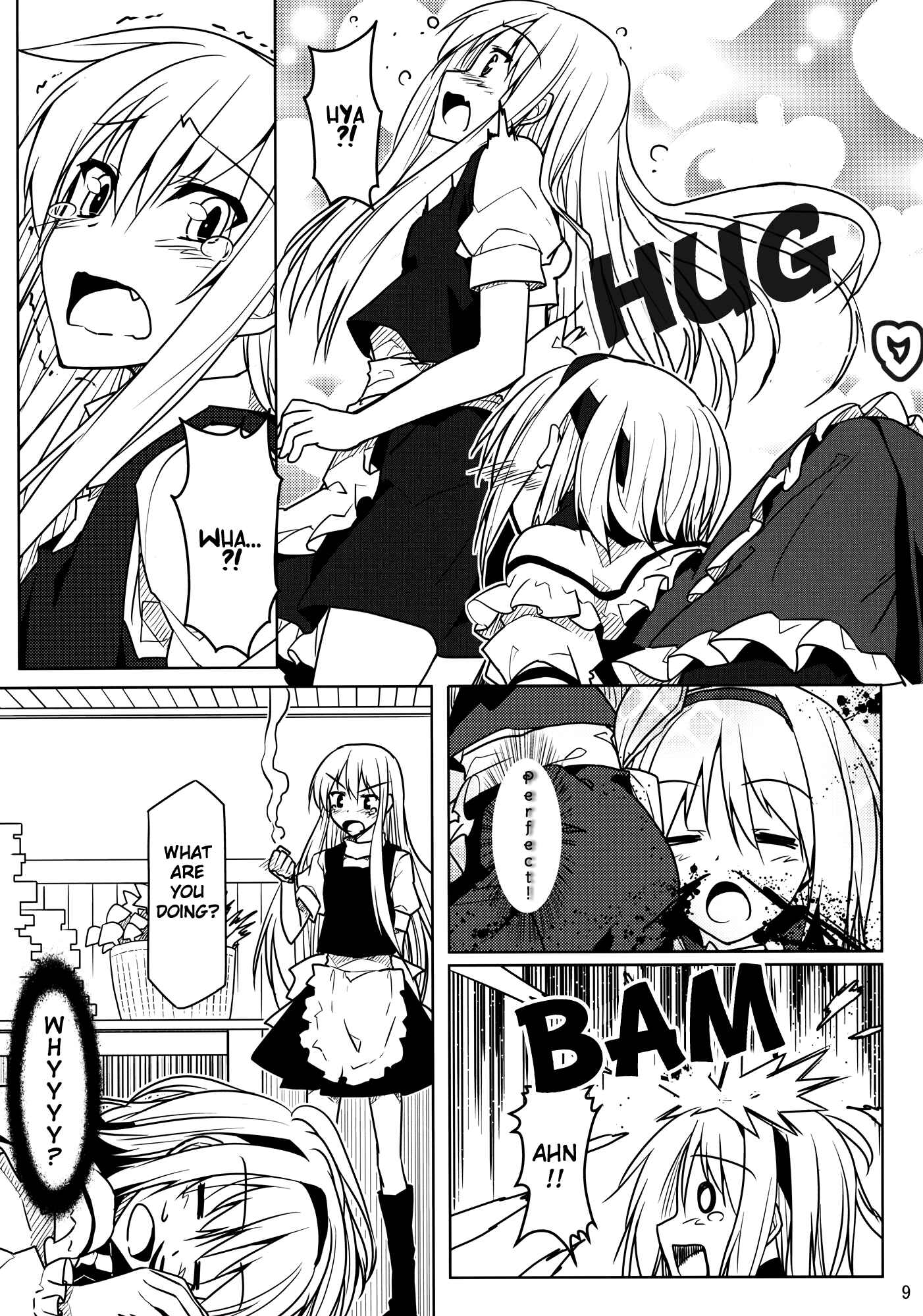Page 9 Chapter Unknown_aa7a Touhou - Alice to Marisa no Renai Kyouhon (Doujinshi)