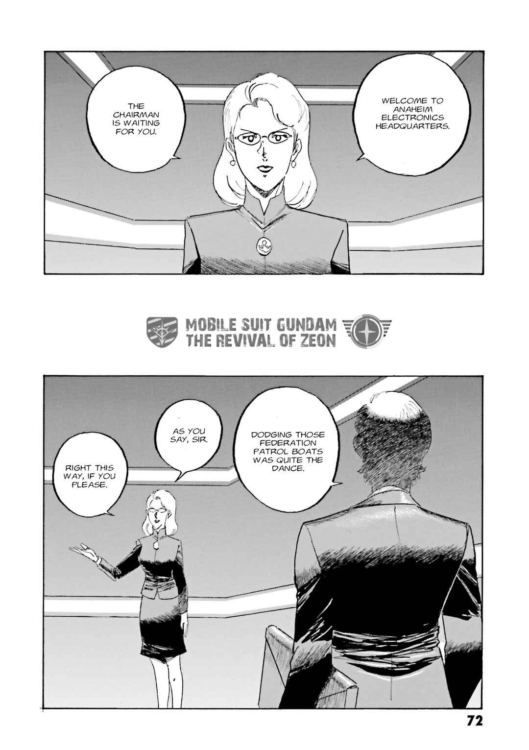 Page 3 Chapter 4 Mobile Suit Gundam - New Revival of Zeon