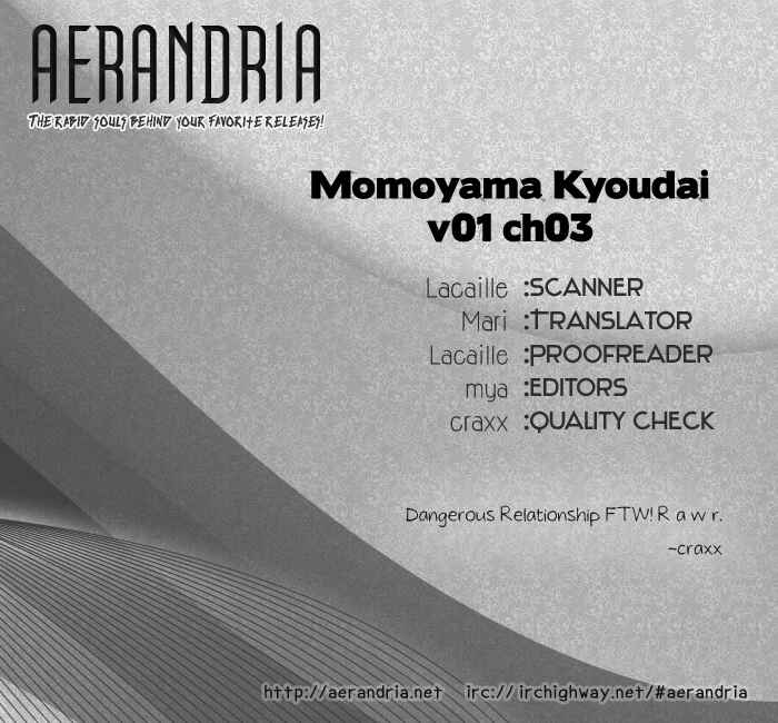 Page 1 Chapter 3 Momoyama Kyoudai