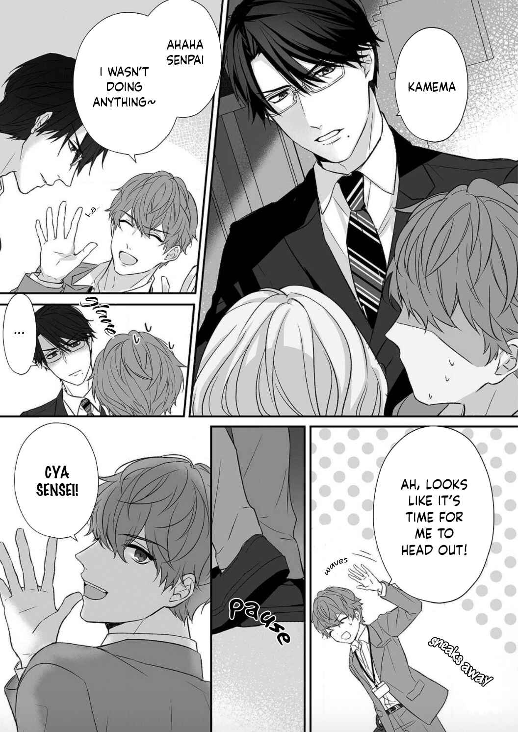 Page 10 Chapter 3 Ijiwaru Joukyuu Kokumin wa Jouhinna Yajuu ~Gokujou SEX ni Gakeppuchi Hoikushi wa Asamade Torokeru~
