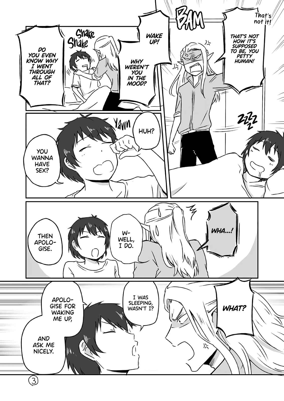 Page 3 Chapter 1 Elf Boyfriend & Boyish Girlfriend