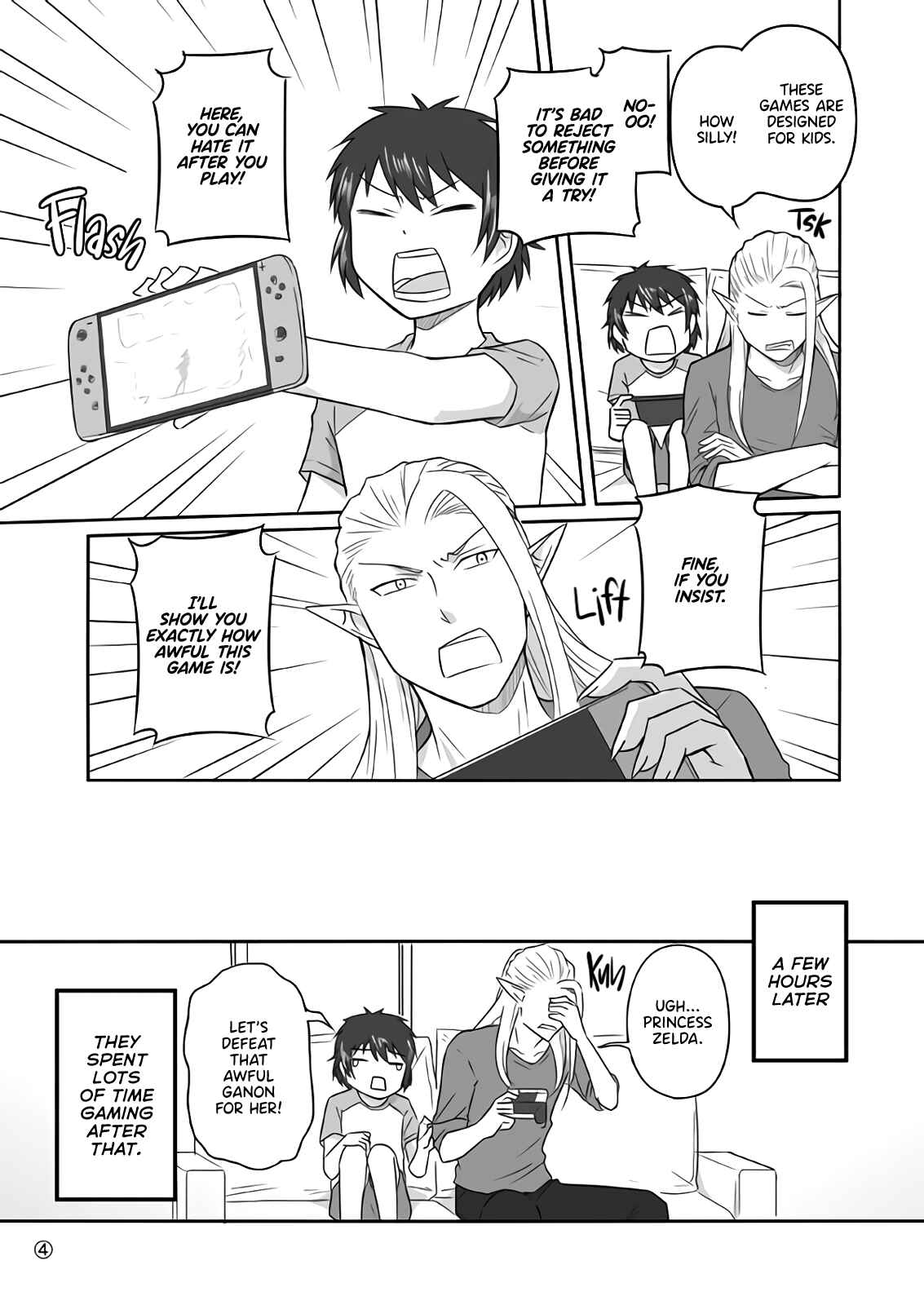Page 4 Chapter 9 Elf Boyfriend & Boyish Girlfriend