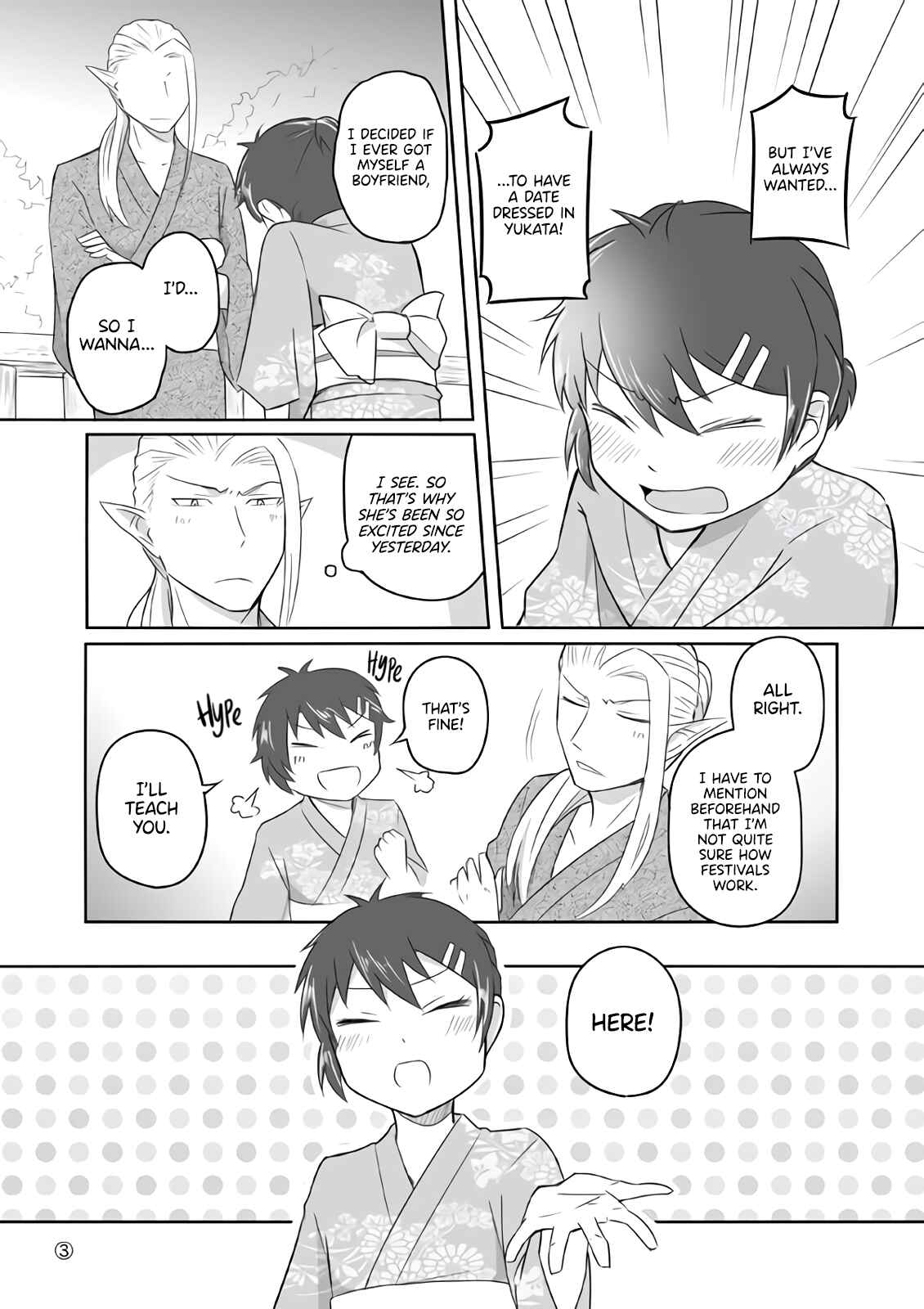 Page 3 Chapter 7 Elf Boyfriend & Boyish Girlfriend