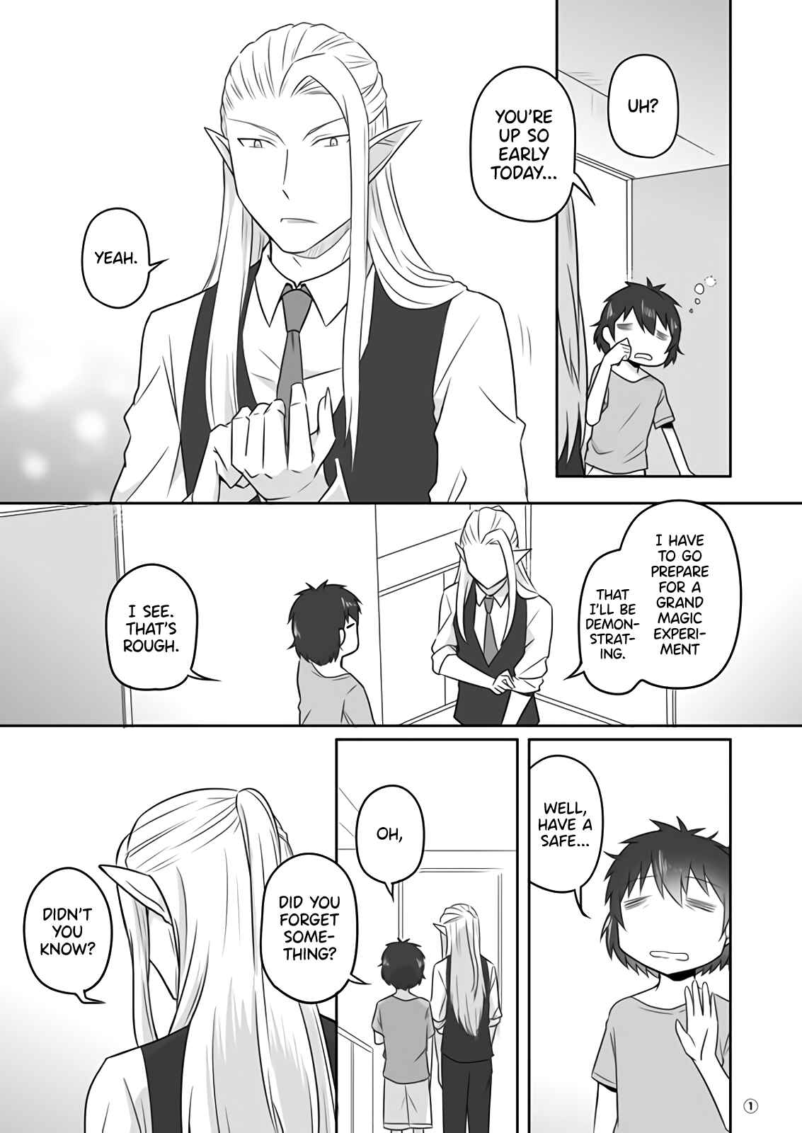 Page 1 Chapter 33 Elf Boyfriend & Boyish Girlfriend