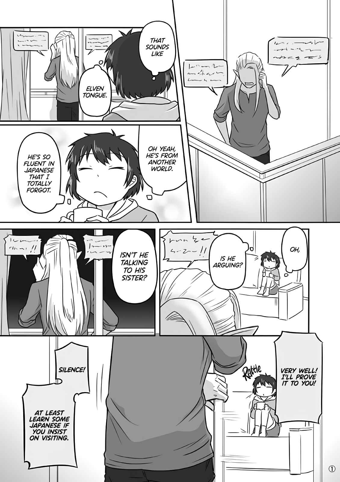 Page 1 Chapter 13 Elf Boyfriend & Boyish Girlfriend