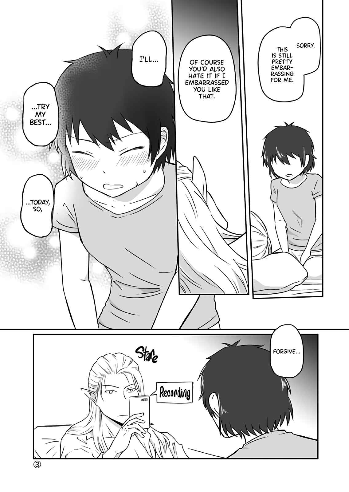 Page 3 Chapter 3 Elf Boyfriend & Boyish Girlfriend