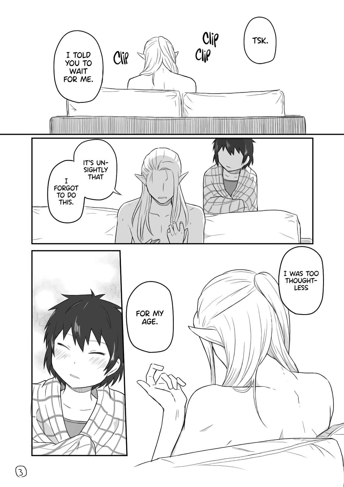 Page 3 Chapter 4 Elf Boyfriend & Boyish Girlfriend