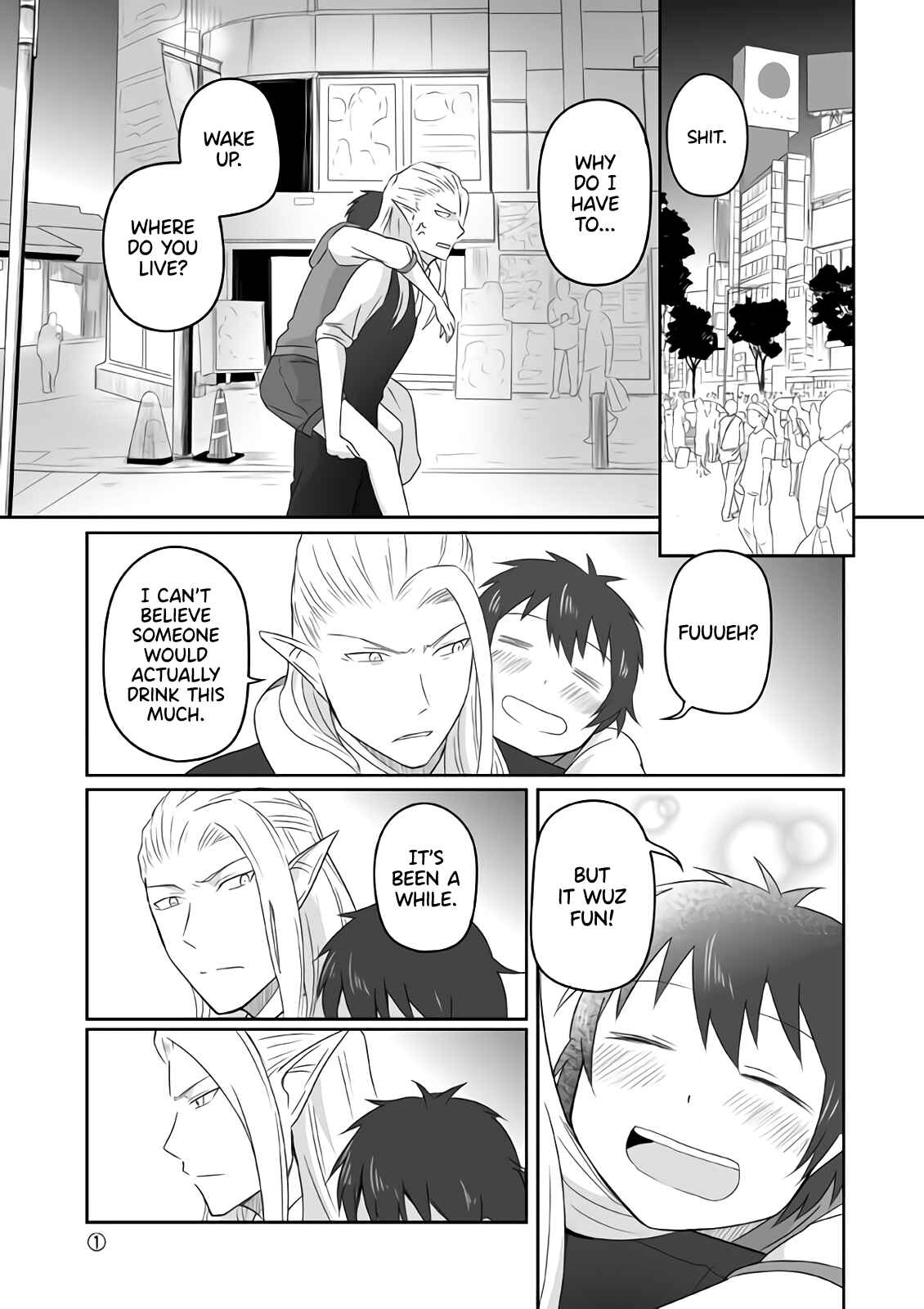 Page 1 Chapter 28 Elf Boyfriend & Boyish Girlfriend
