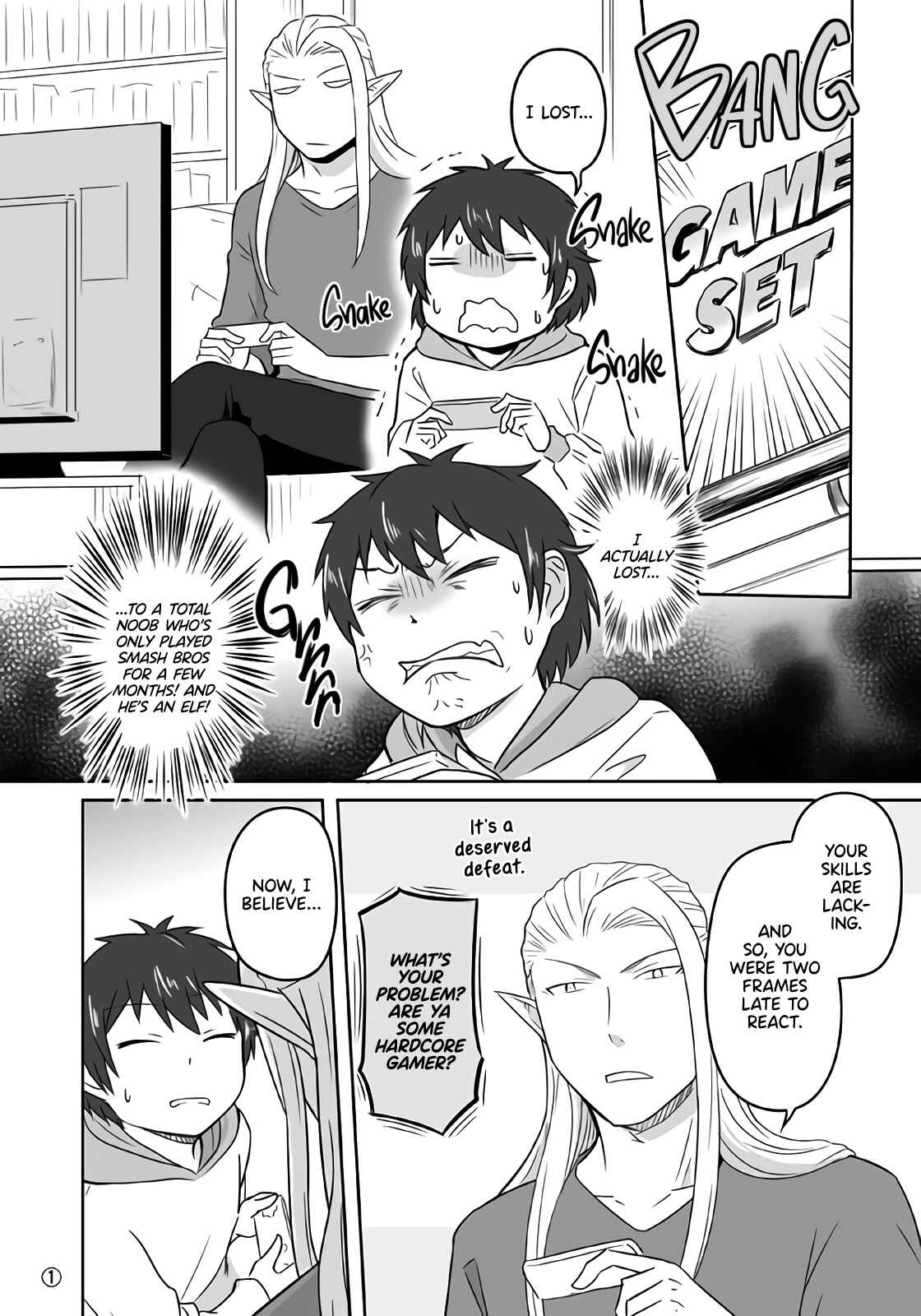 Page 1 Chapter 12 Elf Boyfriend & Boyish Girlfriend