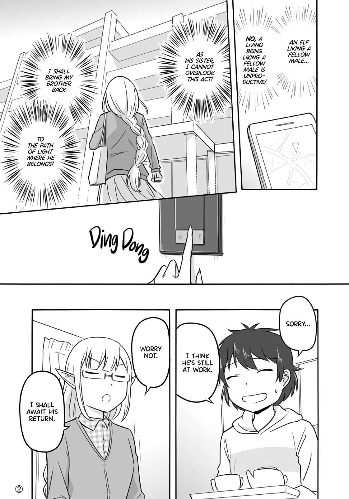 Page 2 Chapter 14 Elf Boyfriend & Boyish Girlfriend