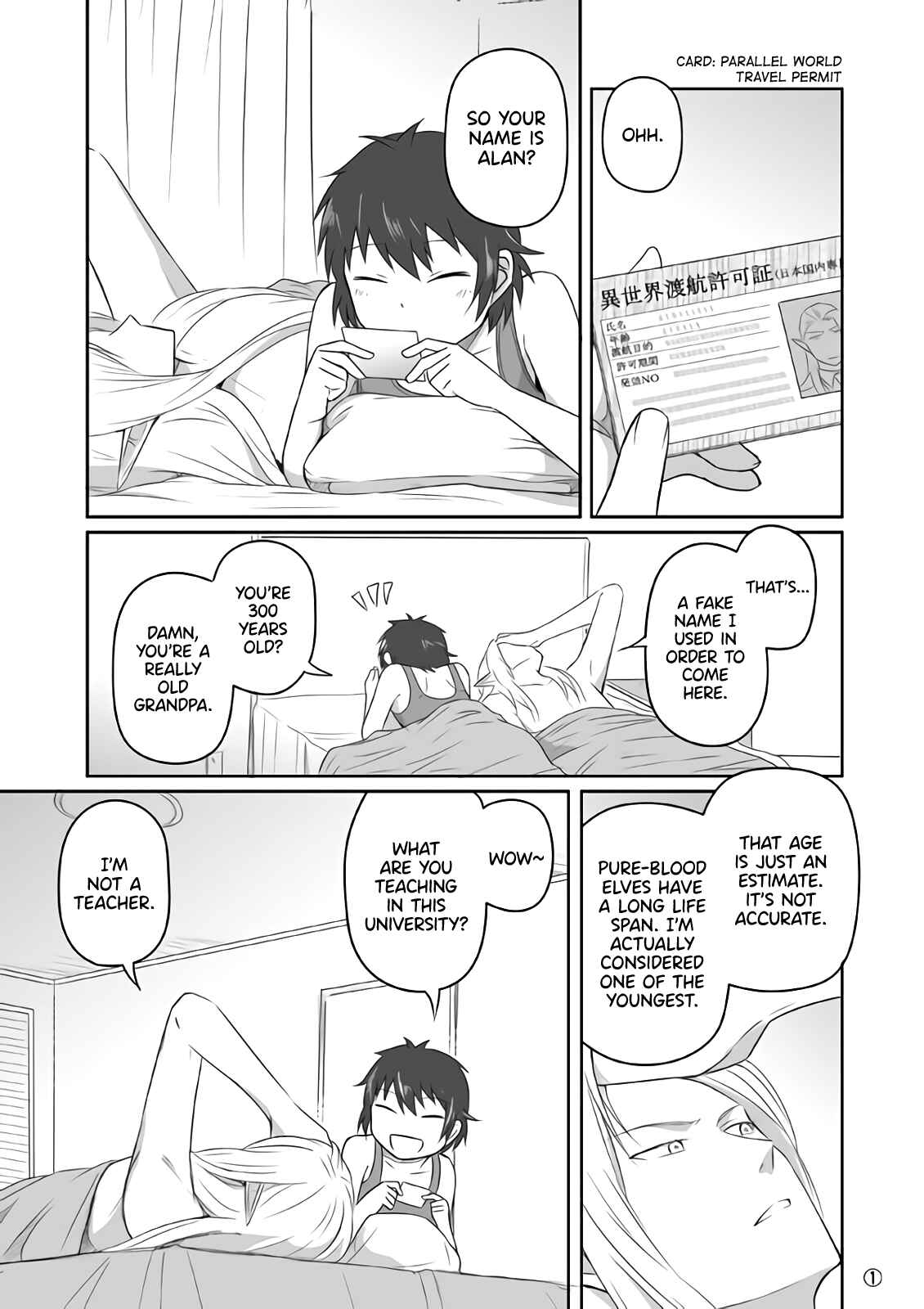 Page 1 Chapter 31 Elf Boyfriend & Boyish Girlfriend