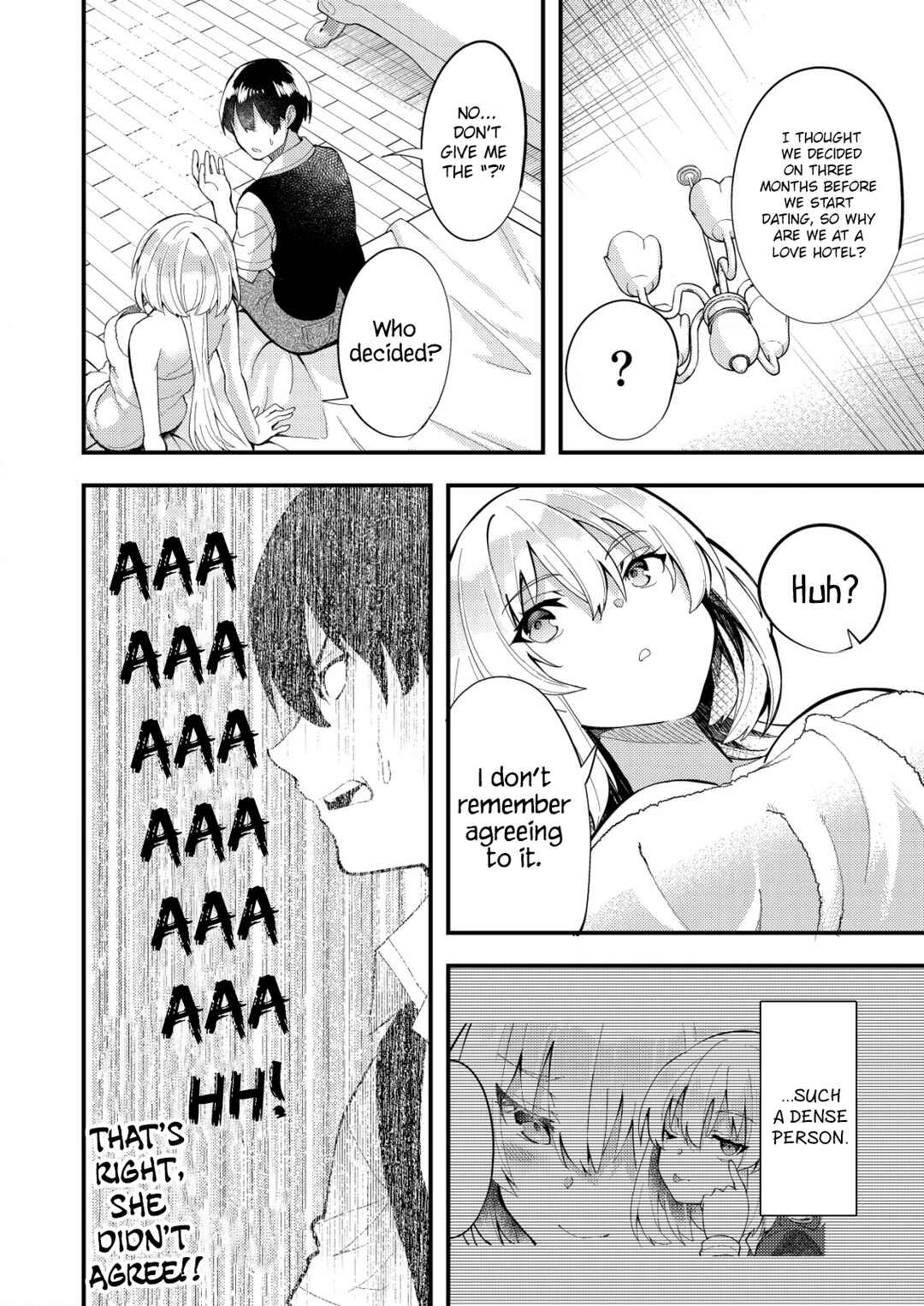 Page 6 Chapter 5 Sagishi to Keisatsukan no Rennai Kyori