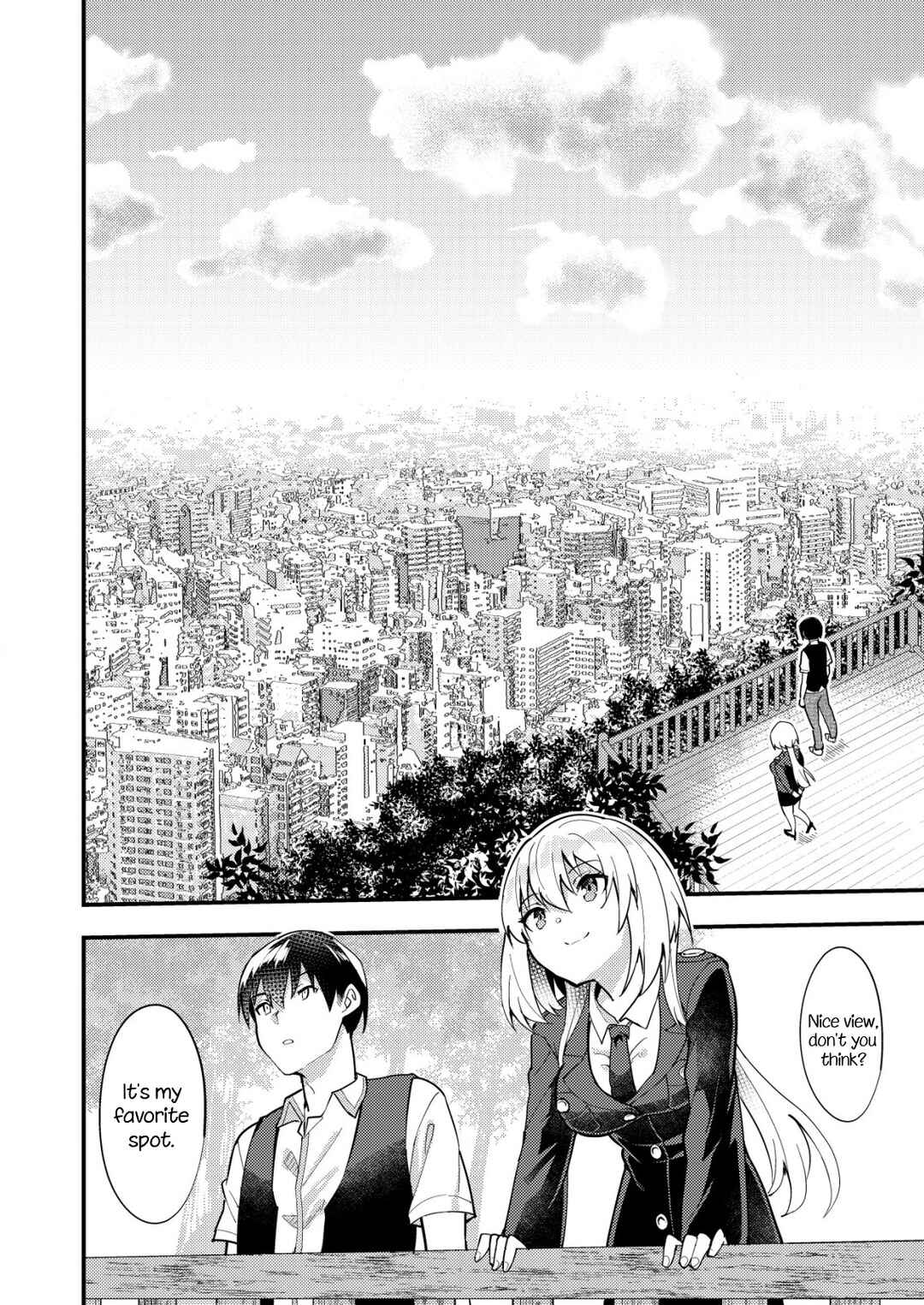 Page 16 Chapter 4 Sagishi to Keisatsukan no Rennai Kyori